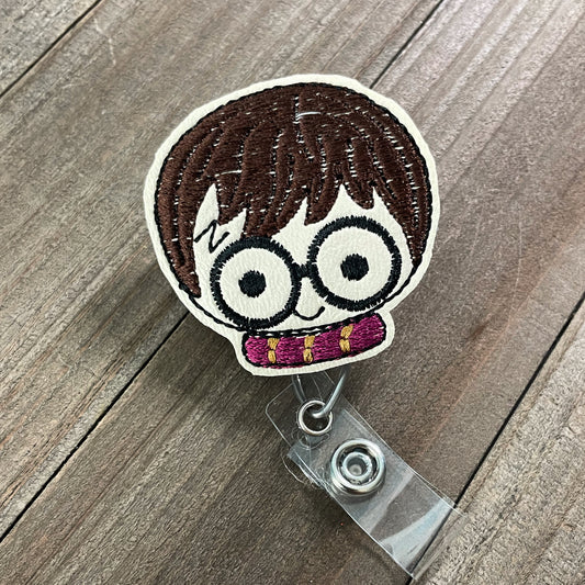 Harry Potter Boy Name Tag Retractable Badge Reel