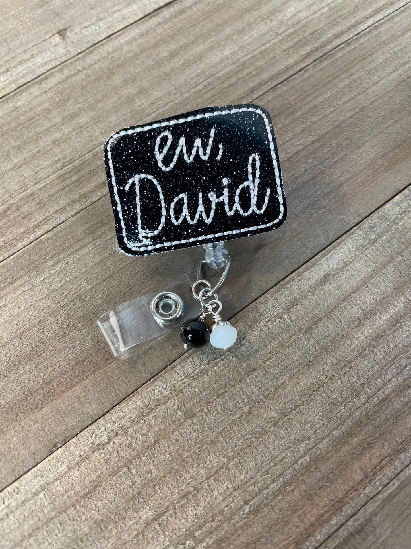 Shitts Creek EWW David Retractable Badge Reel Name Tag