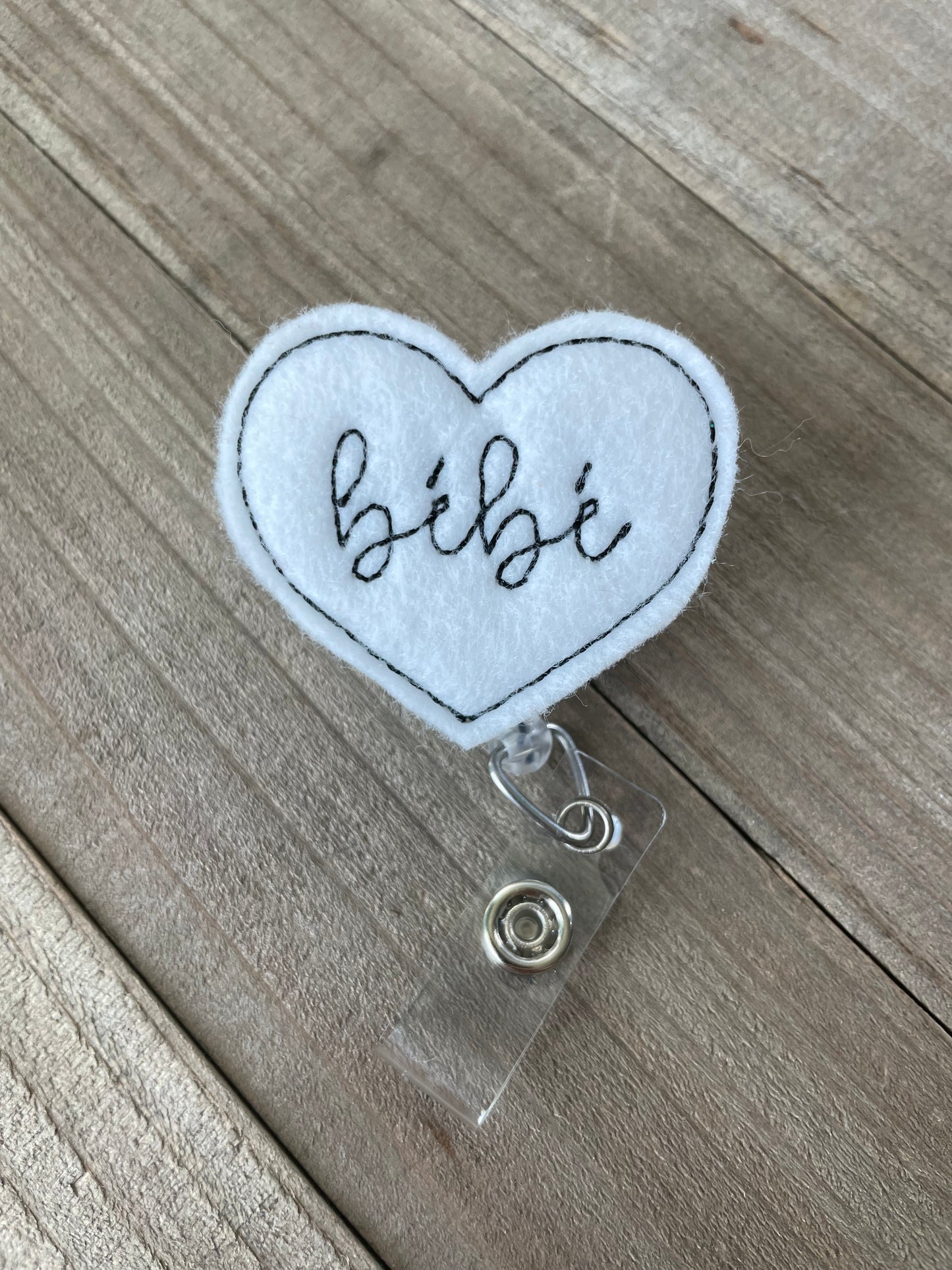 Bebe Moira Rose Schitt's Creek Retractable Badge Reel Name Tag