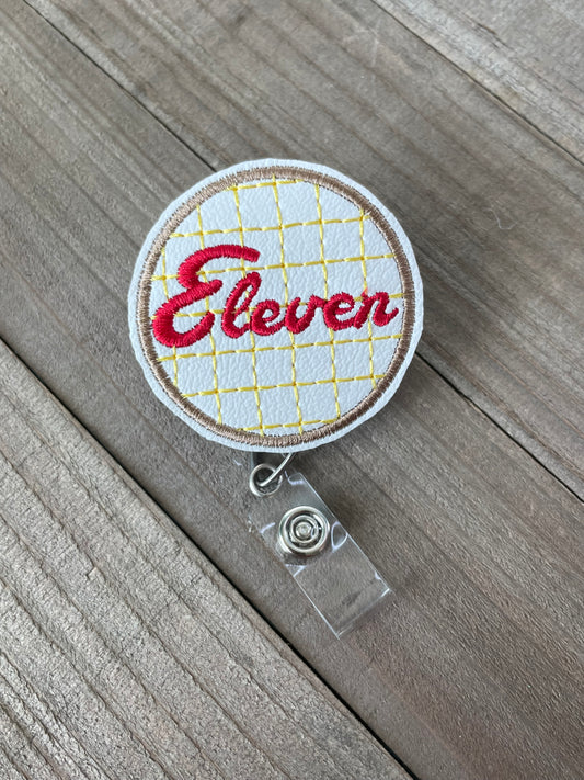 Eggo Eleven Stranger Things Retractable Badge Reel Name Tag