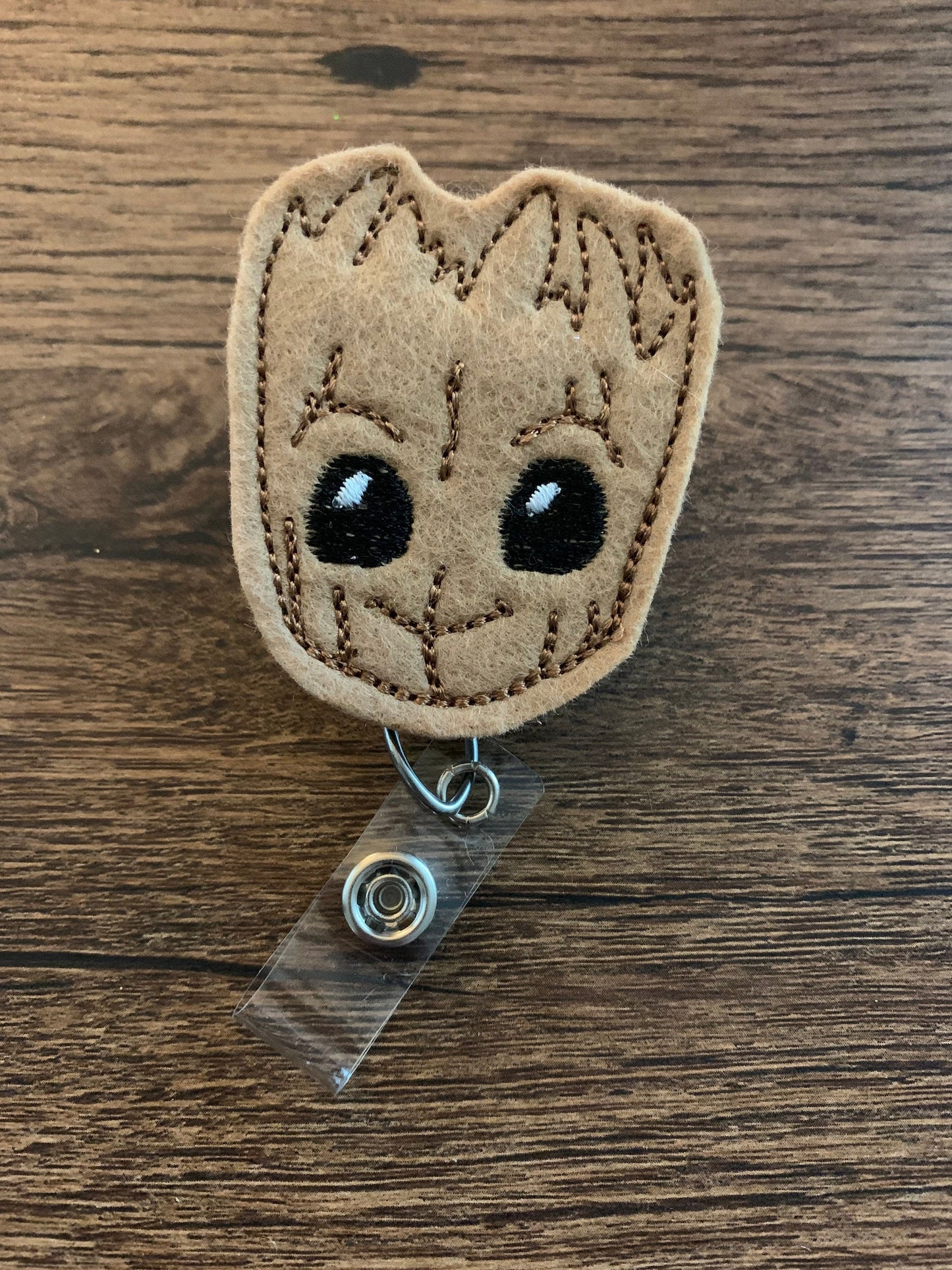 I am Groot Retractable Badge Reel