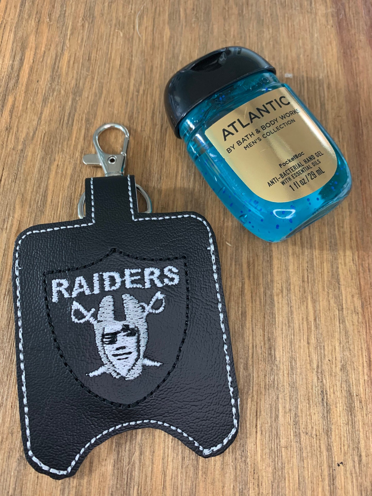 Sports Hand Sanitizer Holder Keychain Backpack Charm