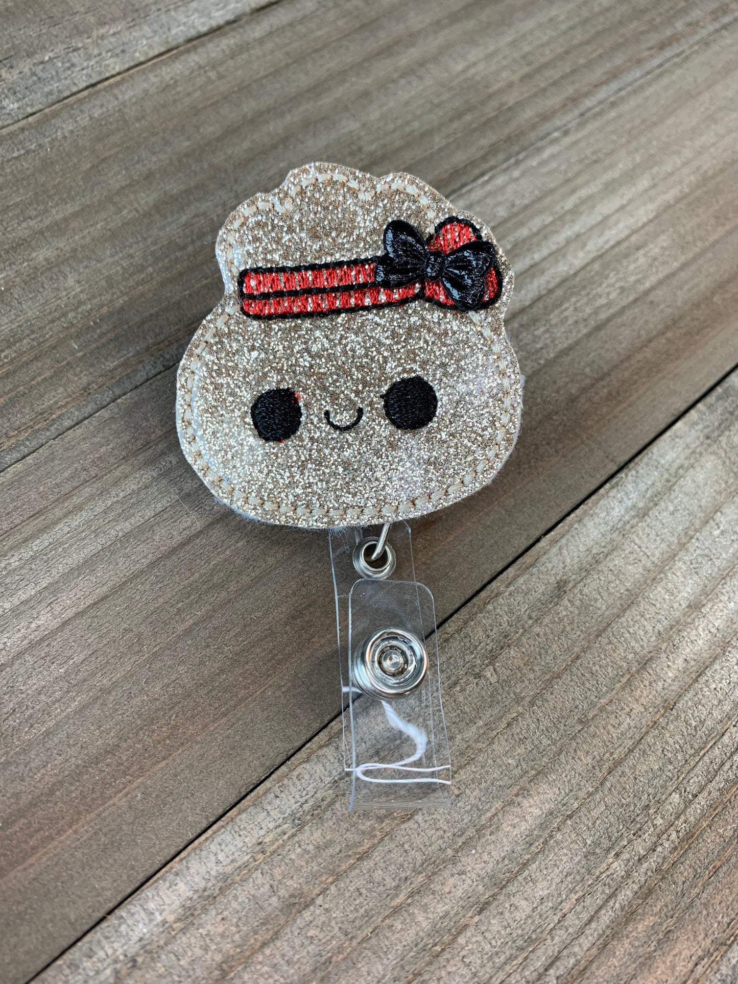 Dumpling Retractable Badge Reel