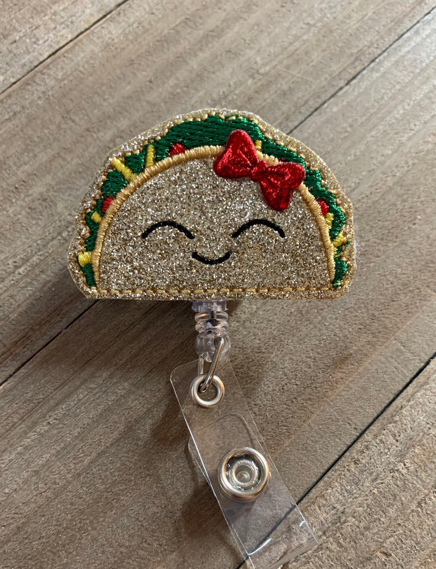 Taco Tuesday Retractable Badge Reel