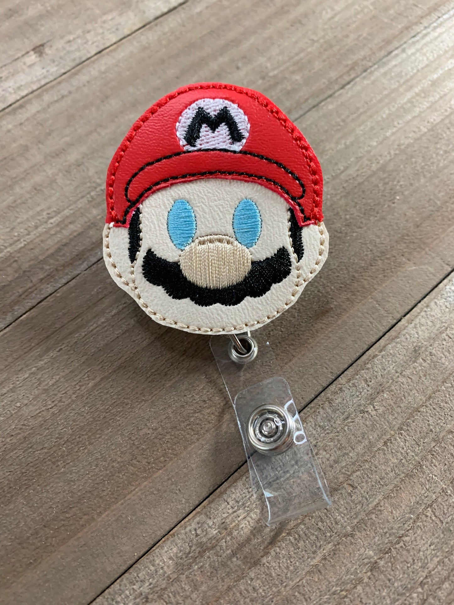 Super Mario Retractable Badge Reel