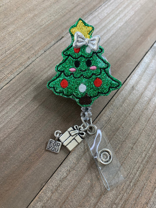 Christmas Tree Badge Reel