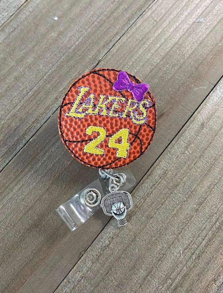 Kobe Bryant Retractable Badge Reel