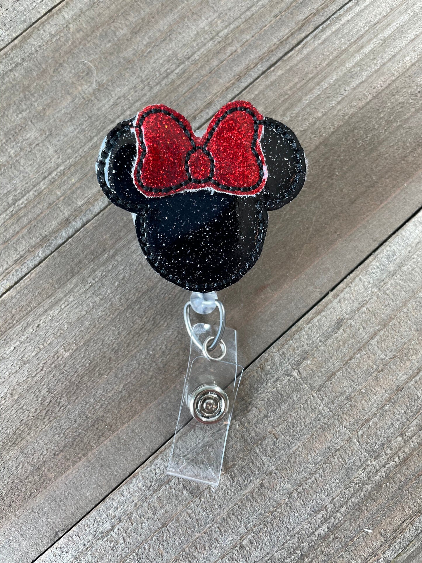 Mrs. Mouse Retractable Badge Reel