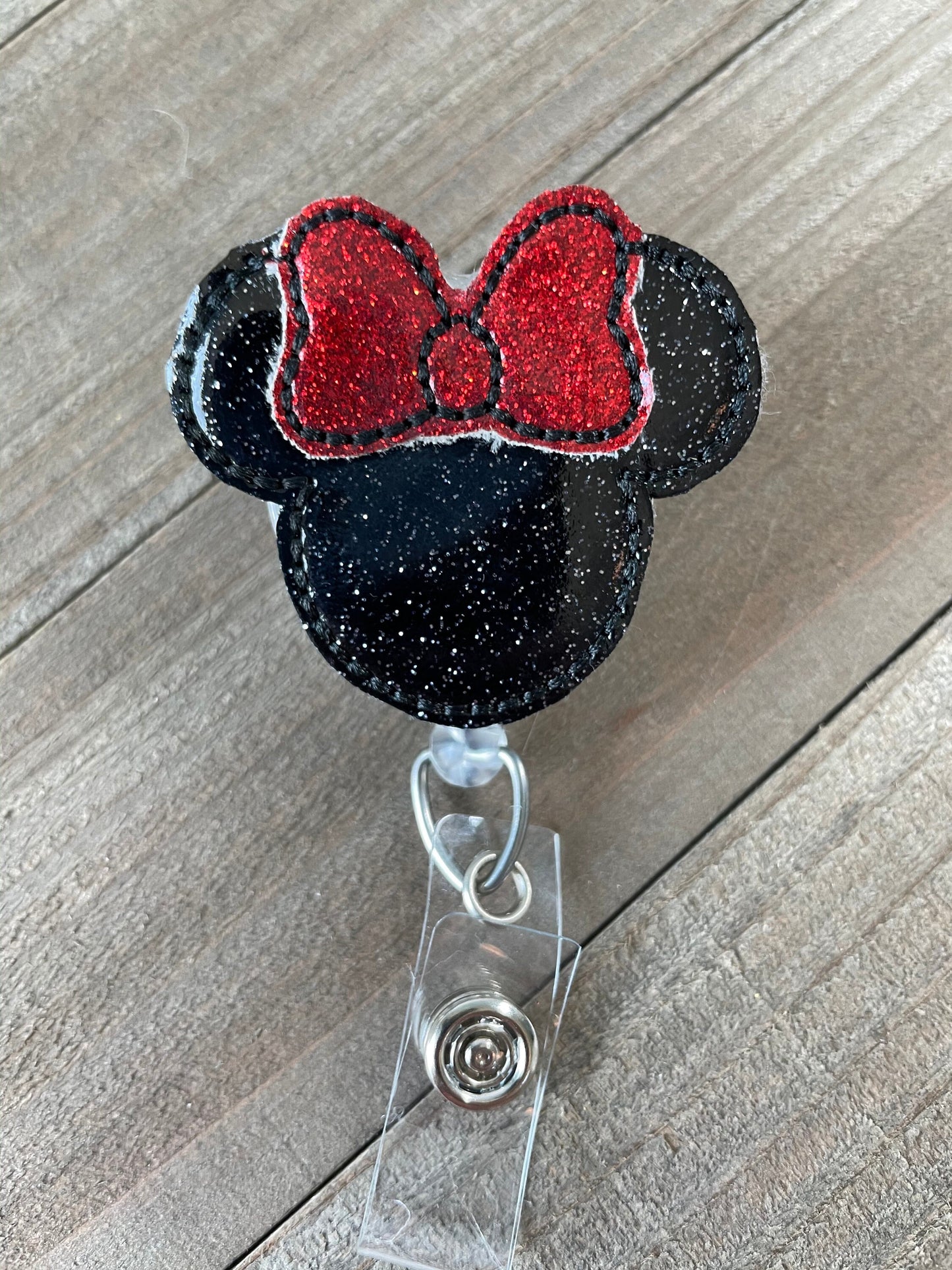 Mrs. Mouse Retractable Badge Reel