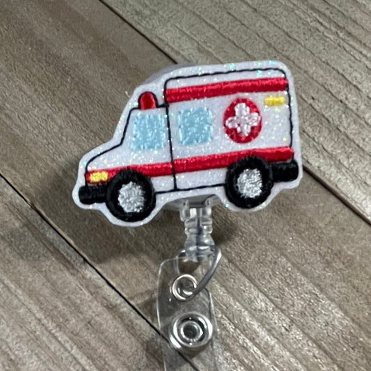 Transport Nurse Ambulance Retractable Badge Reel