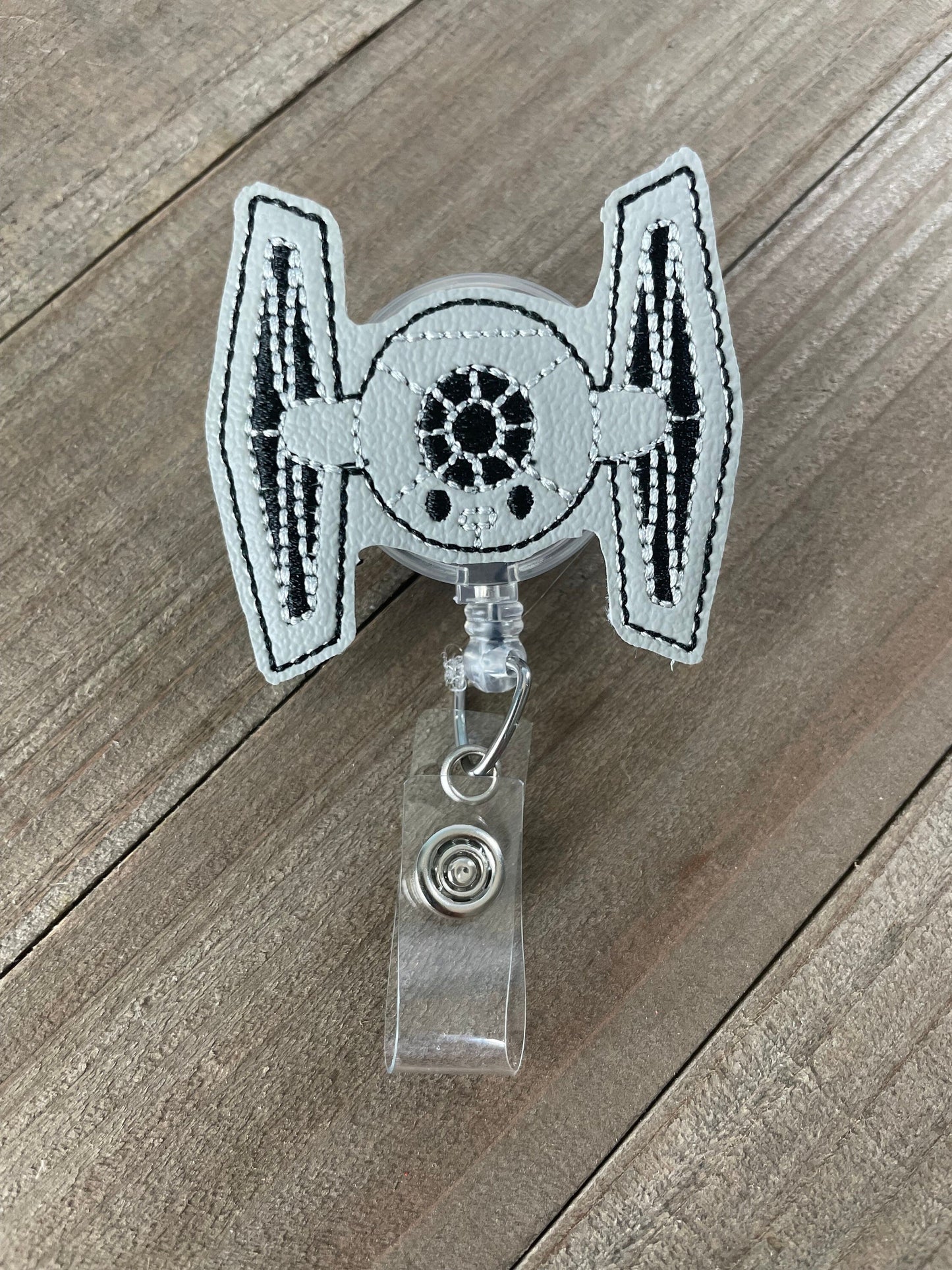 TIE Fighter Retractable Badge Reel