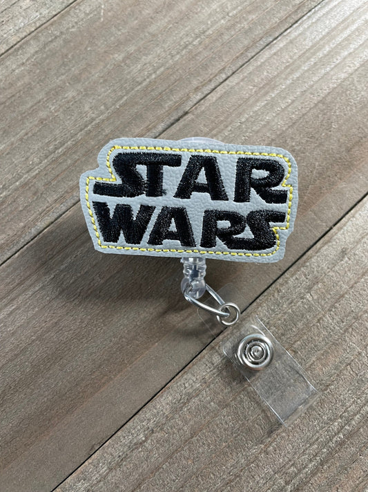 Star Movie Logo Badge Retractable Badge Reel