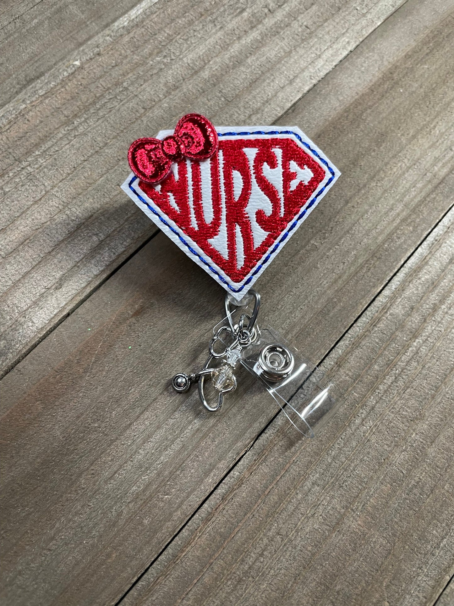 Nurse Hero Badge Retractable Badge Reel