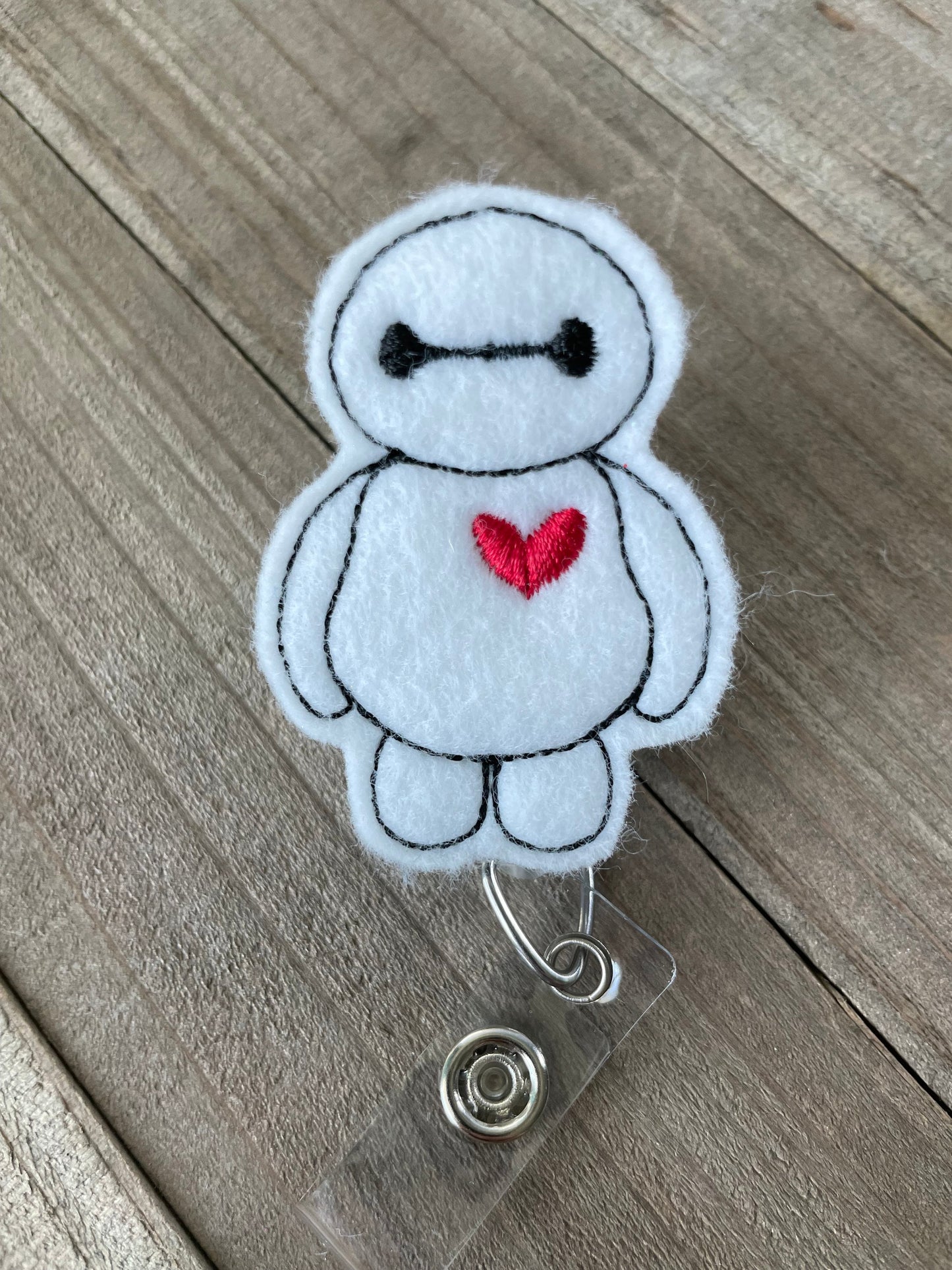 Baymax Big Hero 6 Retractable Badge Reel