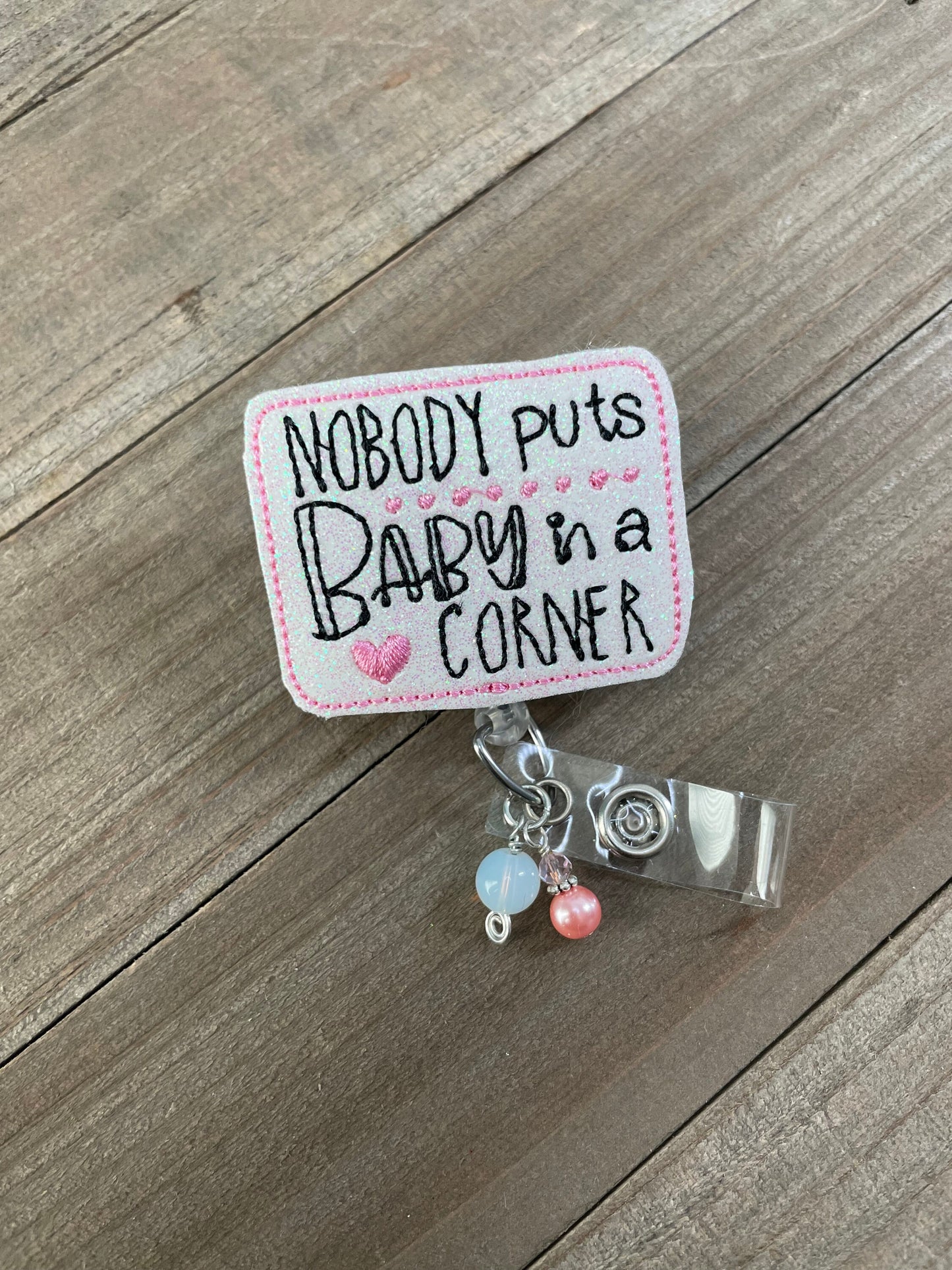 Dirty Dancing Name Tag Retractable Badge Reel