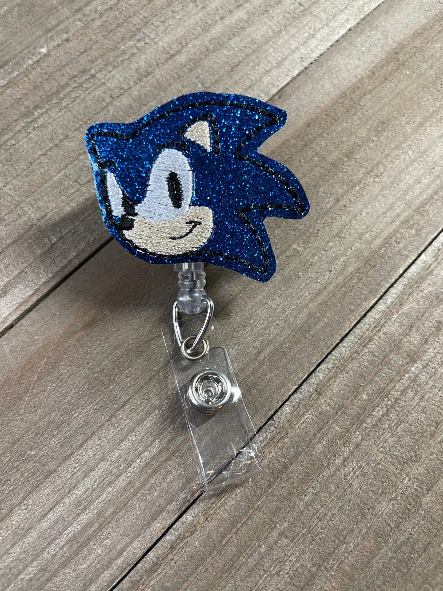 Sonic The Hedgehog Retractable Badge Reel