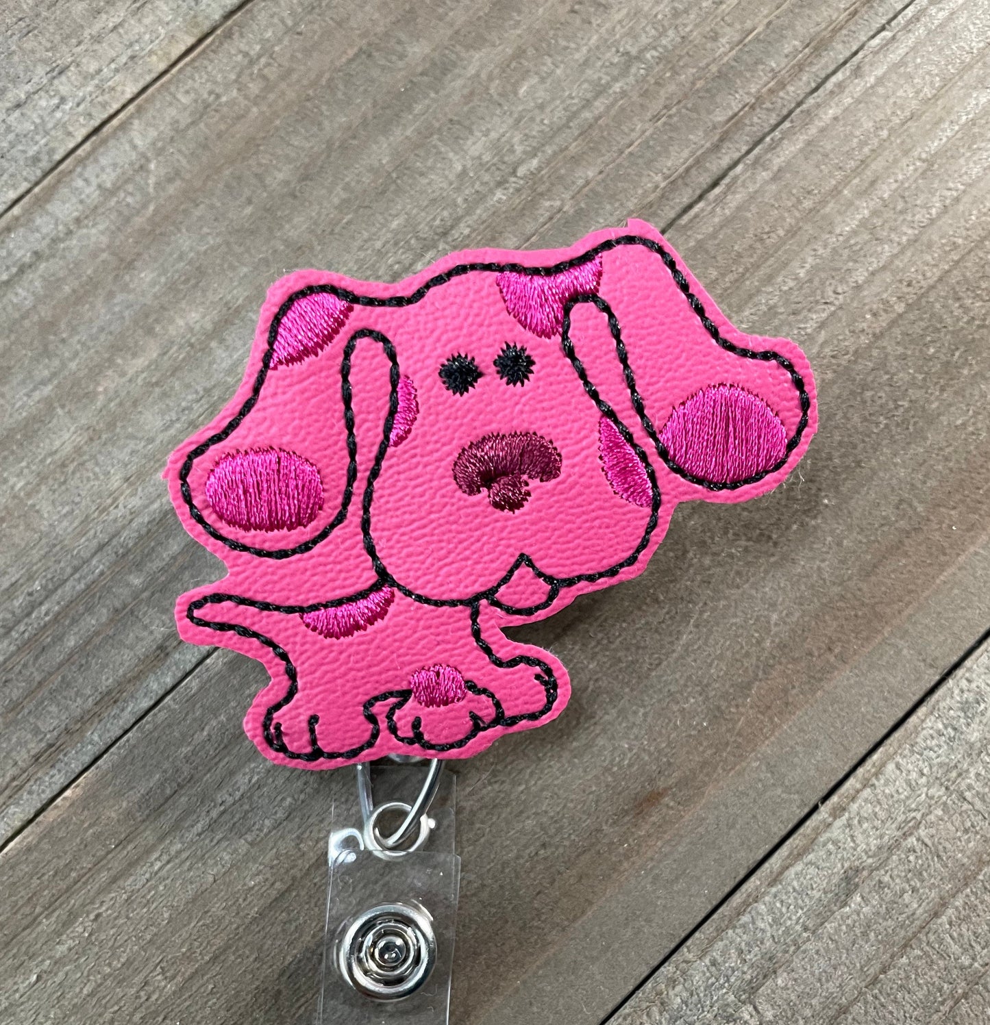 Magenta Blue's Clues Retractable Badge Reel